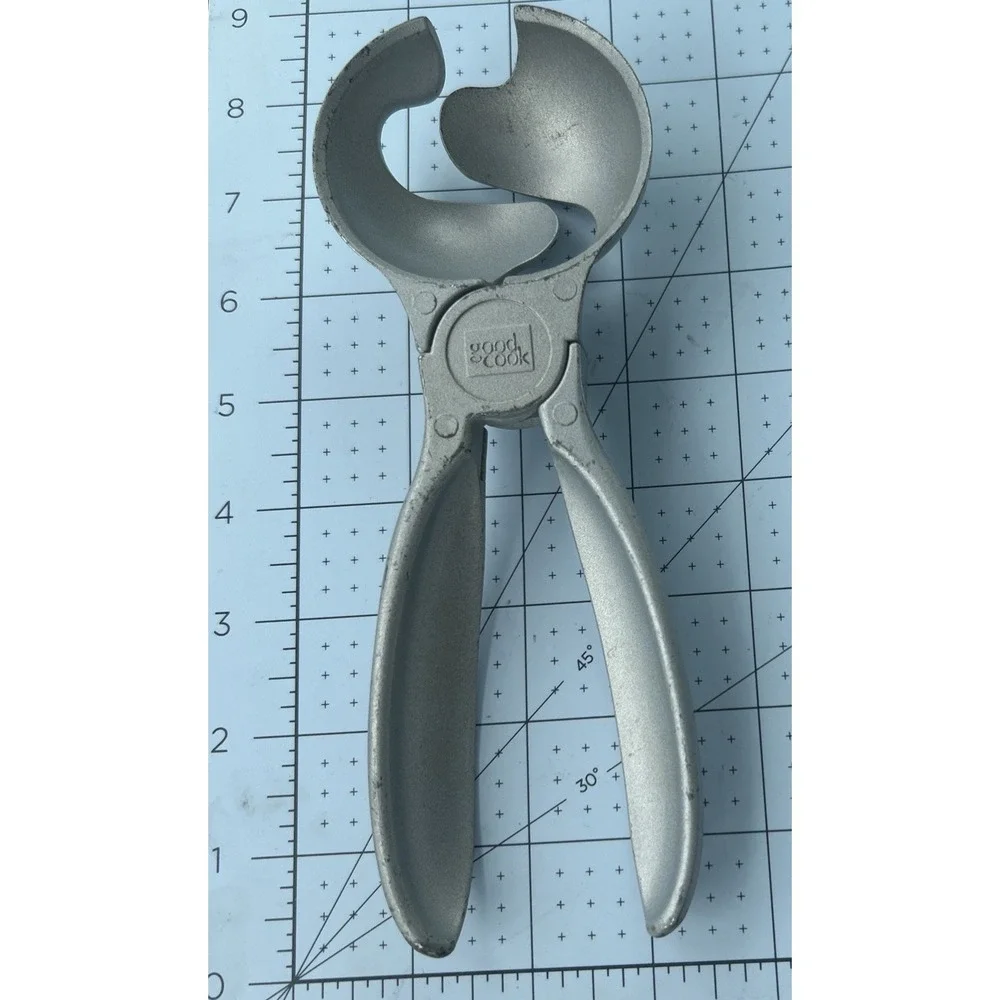 VTG Good Cook Smart Ice Cream Scoop Metal Squeeze Spring Wear And Tear Pictures